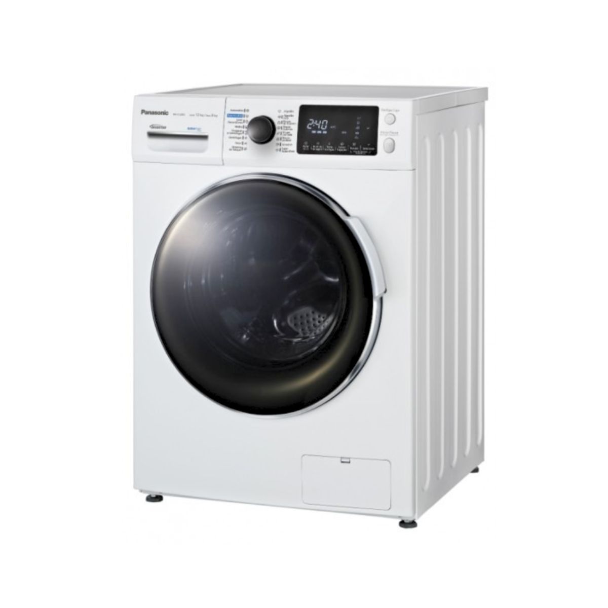 PANASONIC - Lavaseca Panasonic de 12 Kilos con Carga Frontal NA-S128F2WPE - Color Blanco