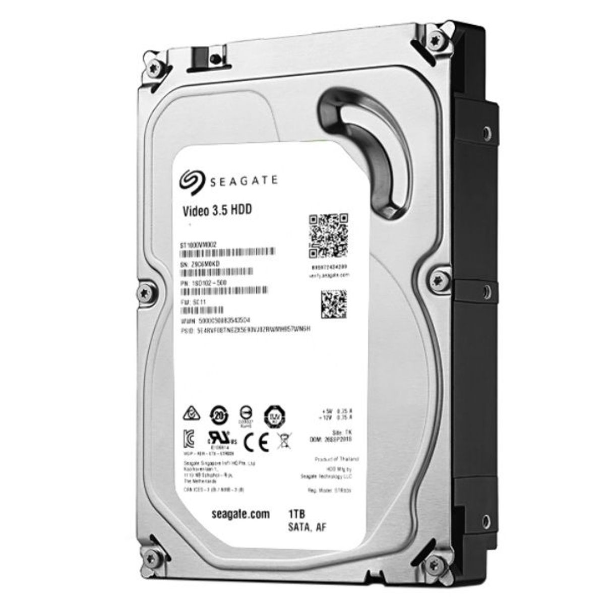 SEAGATE - Disco duro interno 1TB - Seagate PULL - PC 3.5" 7200 RPM