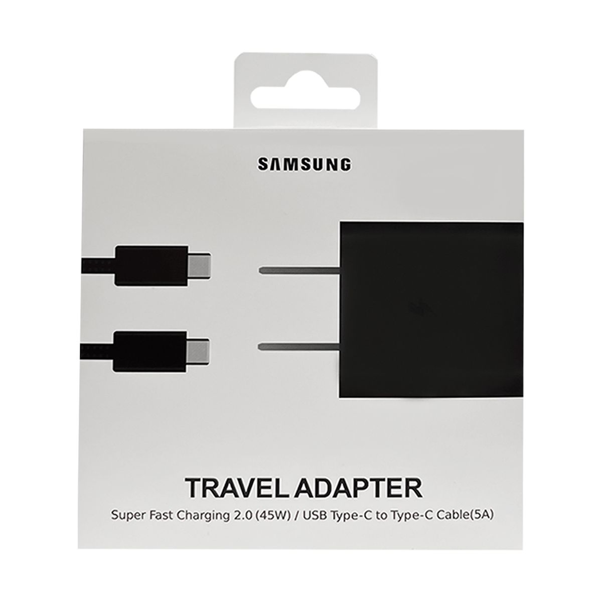 SAMSUNG - Cargador samsung 45w super fast charging usb-c galaxy s22 s21 not20