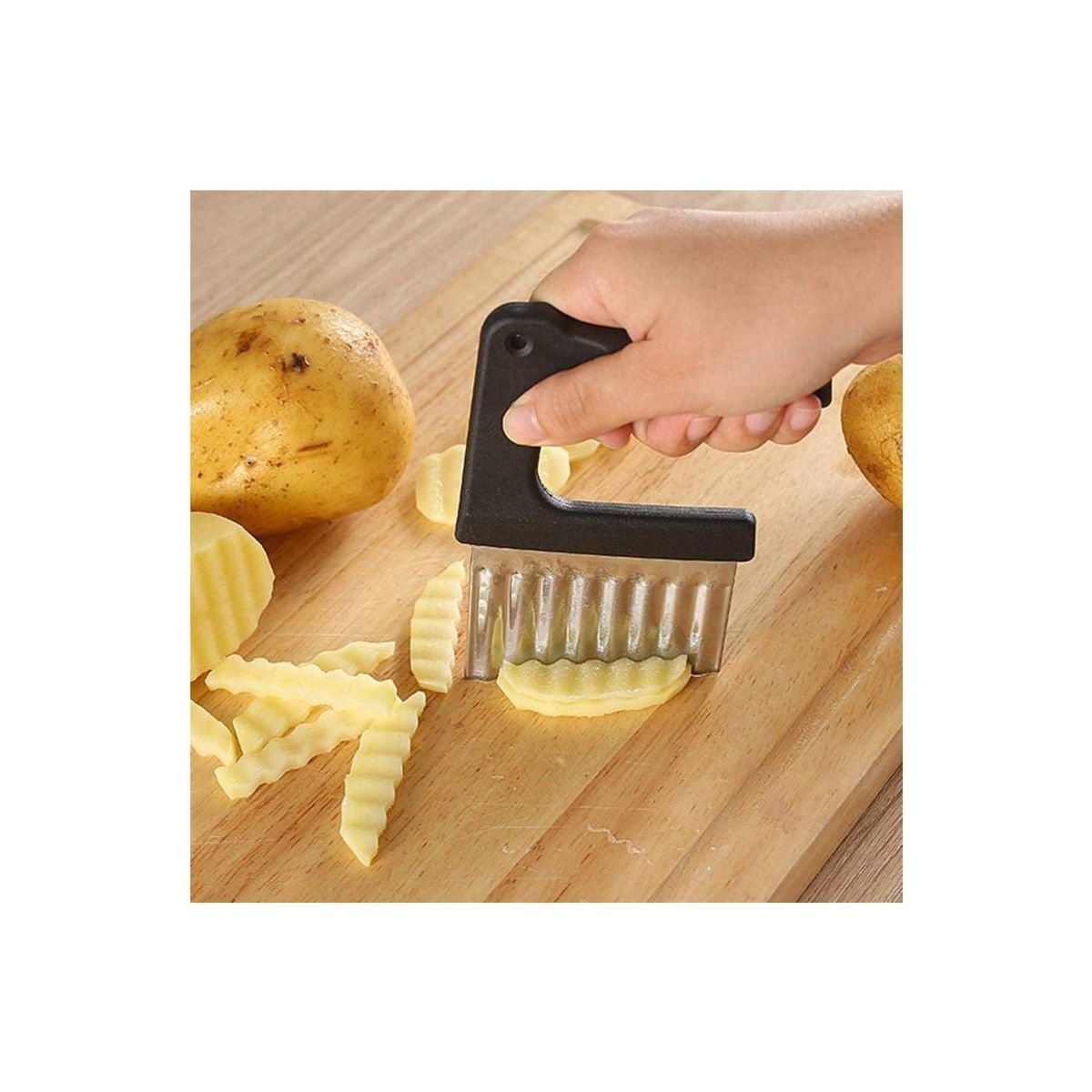 GENERICO - Cuchillo Corte Ondulado 03C Rallador Molino de Verduras M2