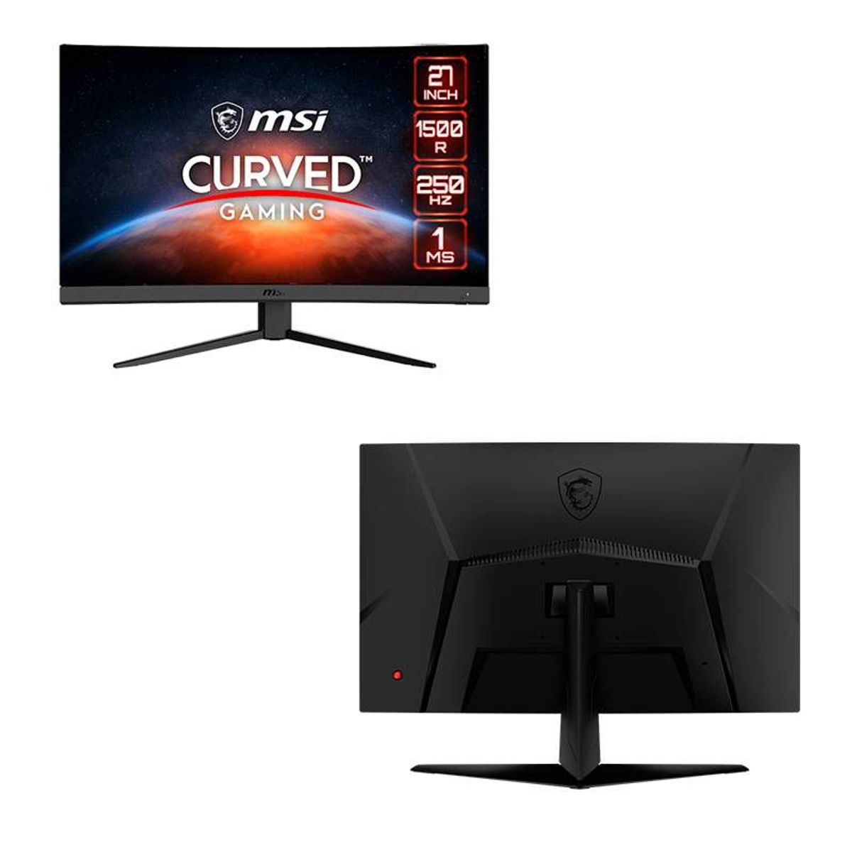 MSI - Monitor Gamer MSI Pantalla 27" FHD 250 Hz Curvo