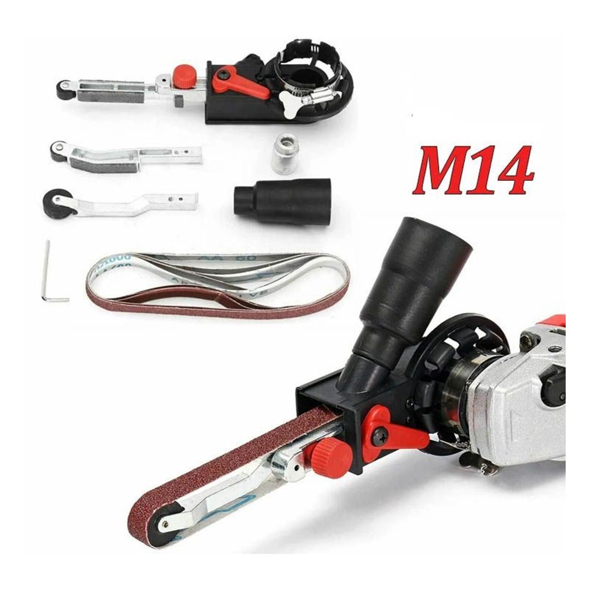 GENERICO - Lijadora De Banda Para Amoladora Accesorio