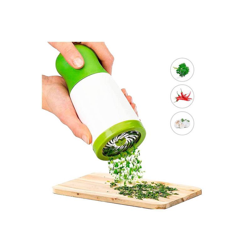 GENERICO - Picador triturador manual portátil verde