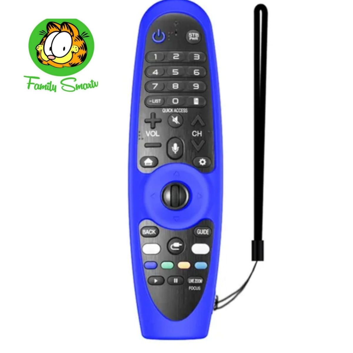 SIKAI - Funda De Silicona Para Control Remoto Lg Azul