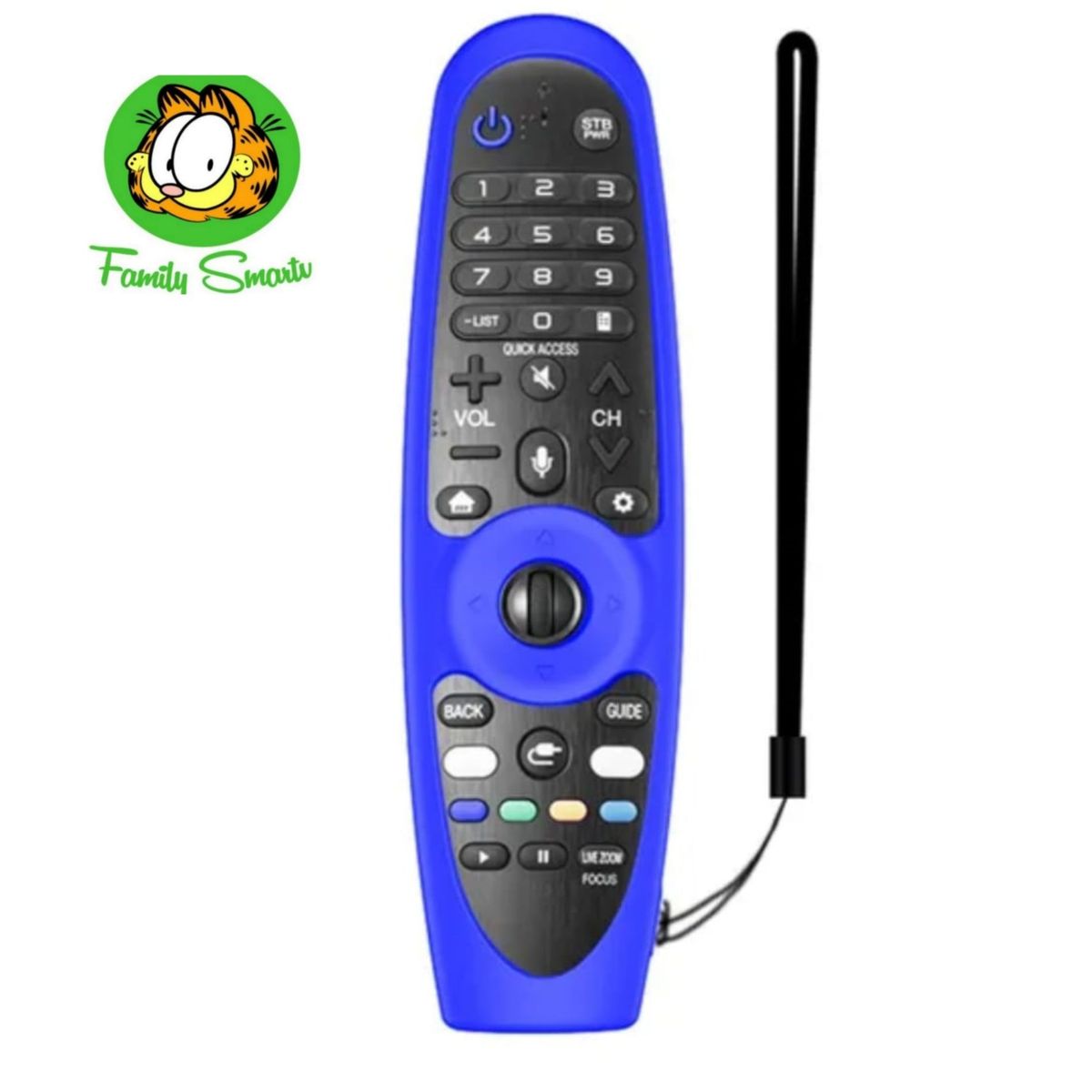 SIKAI - Funda De Silicona Para Control Remoto Lg Azul