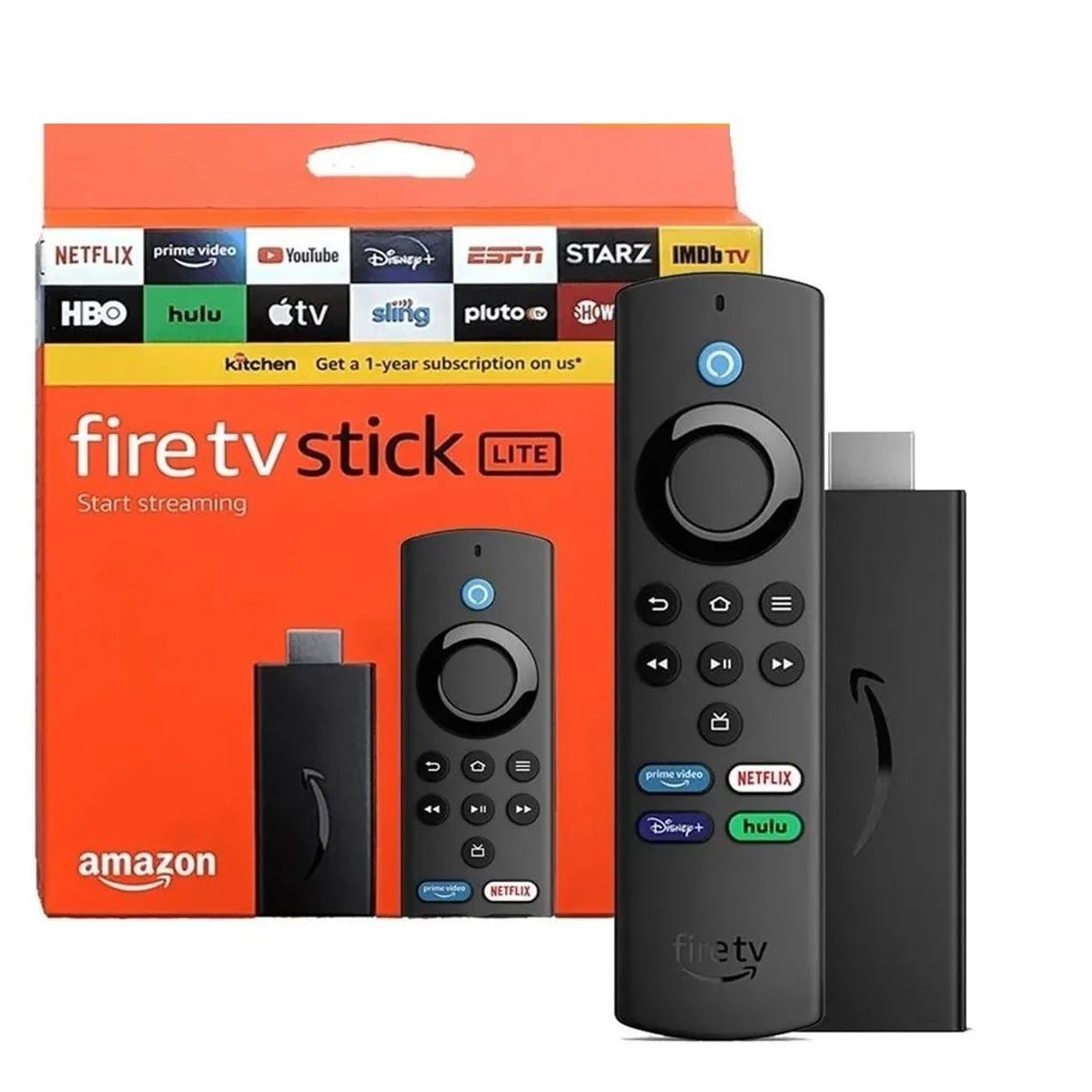 AMAZON - Amazon Fire Tv Stick Lite con control por voz Alexa - Ultima Versión