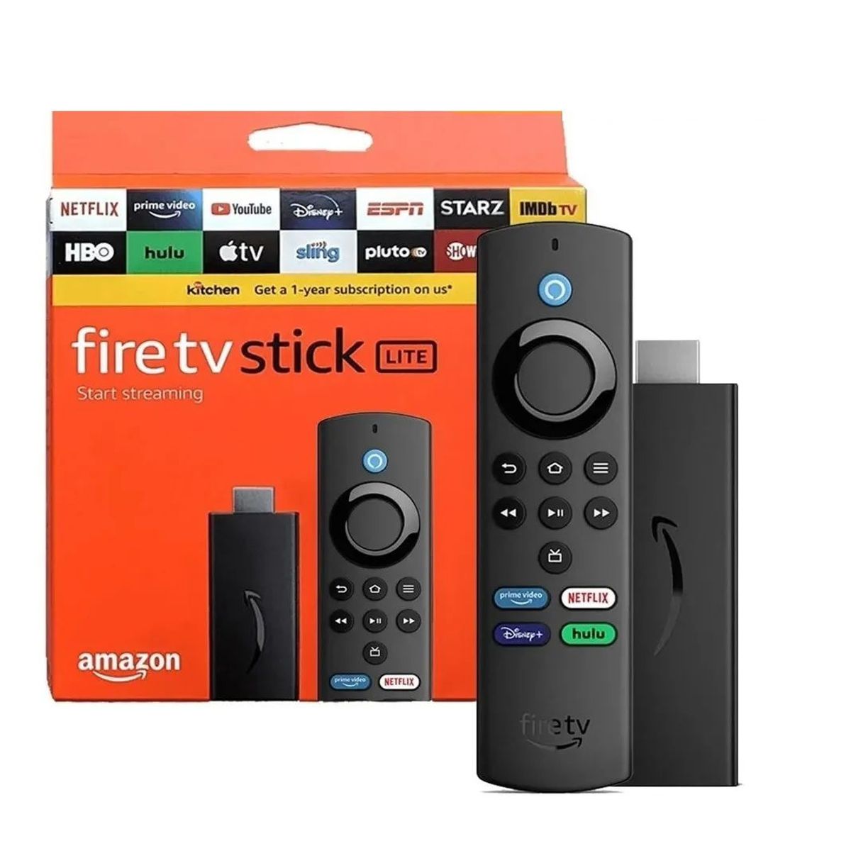 AMAZON - Amazon Fire Tv Stick Lite con control por voz Alexa - Ultima Versión
