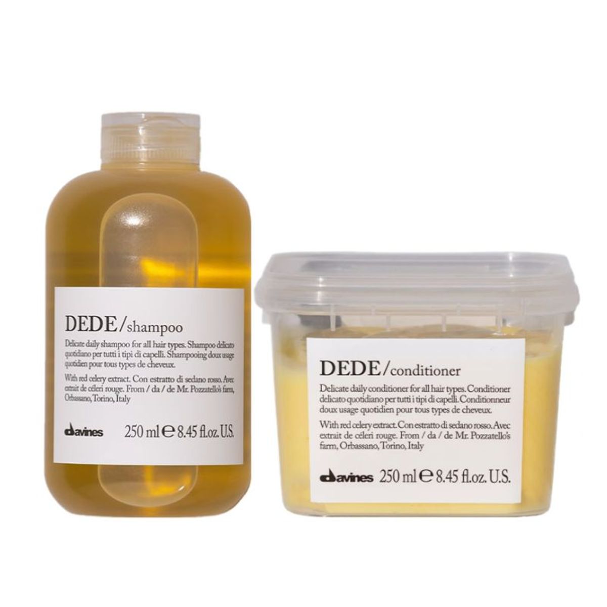 DAVINES - Davines Pack Dede - Shampoo 250ML  Acondicionador 250ML