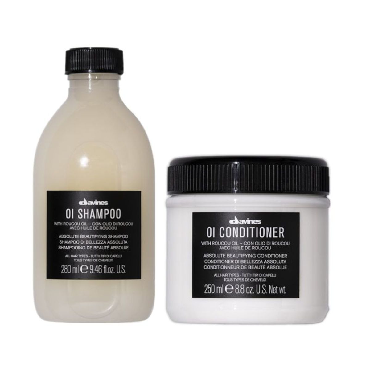 DAVINES - Davines Pack OI - Shampoo 280ml + Acondicionador 250 ml
