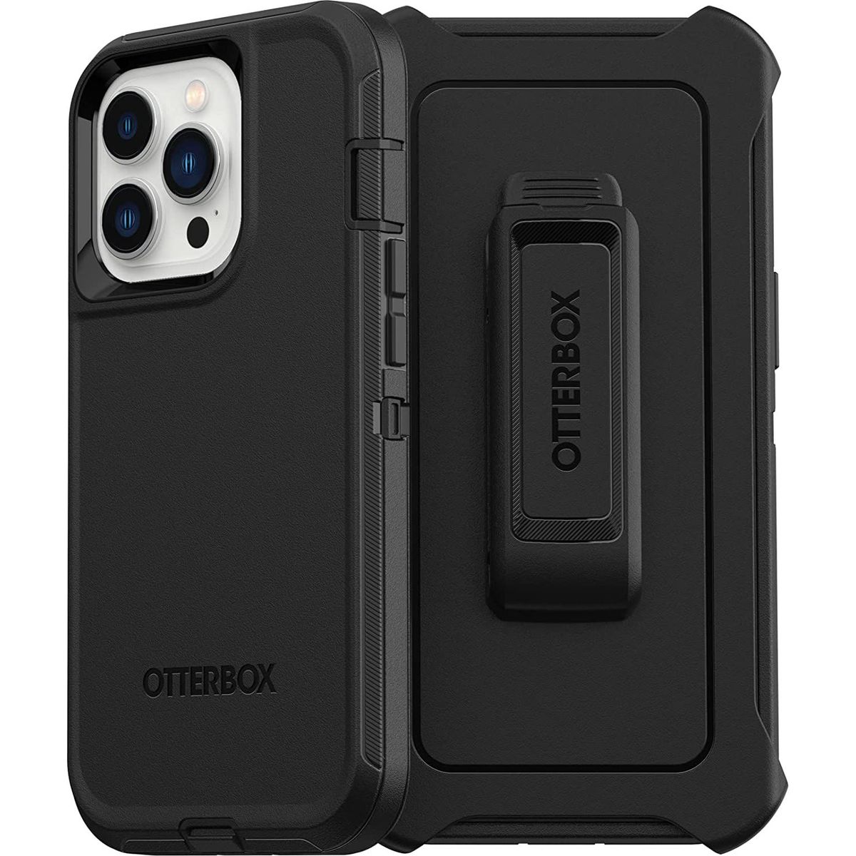 OTTERBOX - Funda Anticaida Otterbox para Iphone 13 Pro Max Defender Case  - Negro