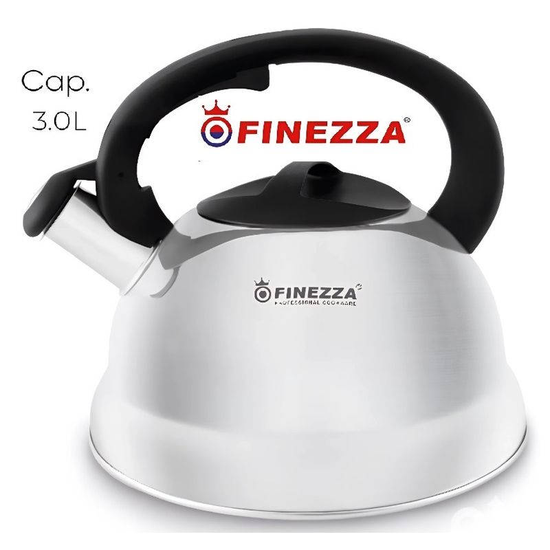 FINEZZA - Tetera Finezza 3 lt. Acero Inoxidable