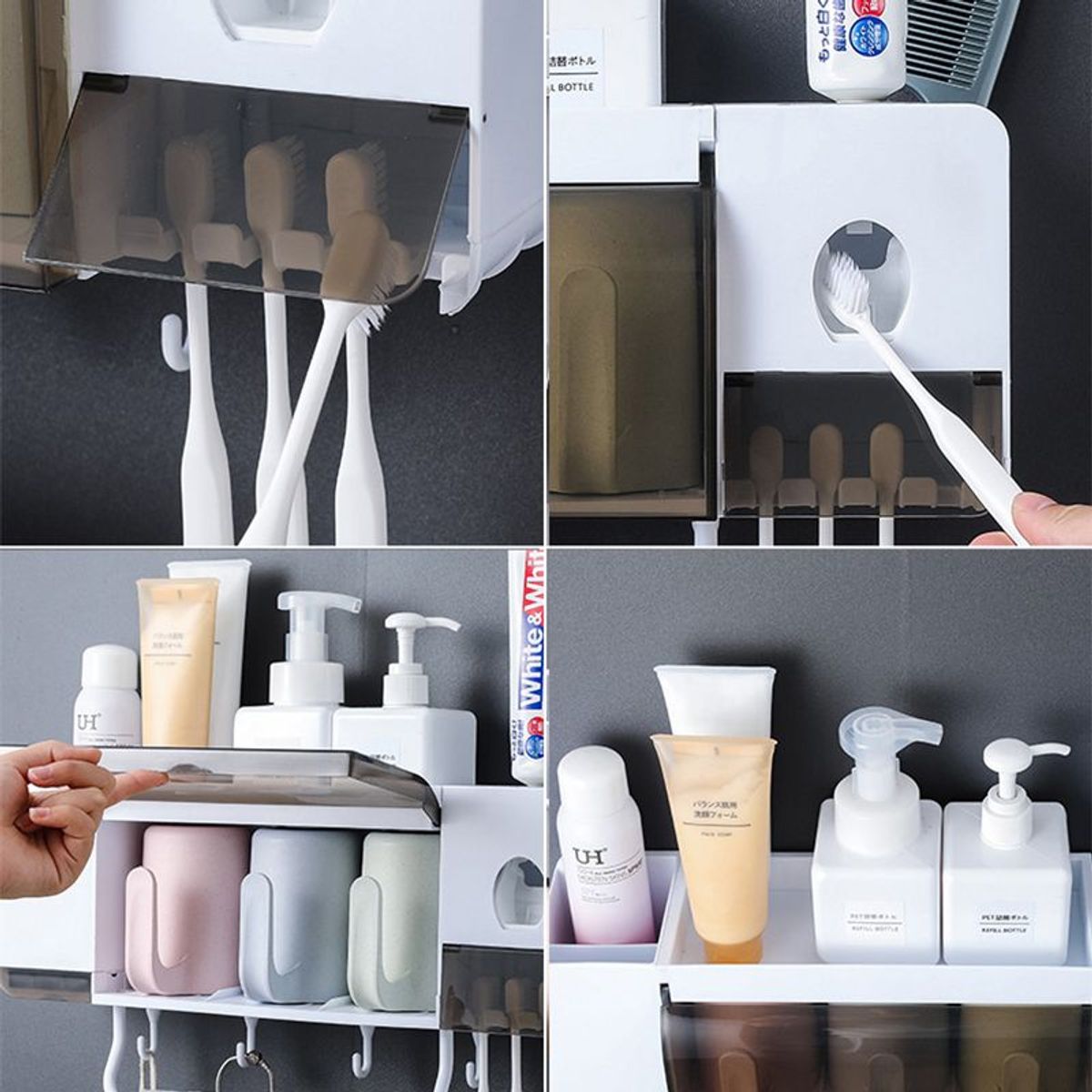 GENERICO - Organizador  Multifuncional para Cepillo de Dientes