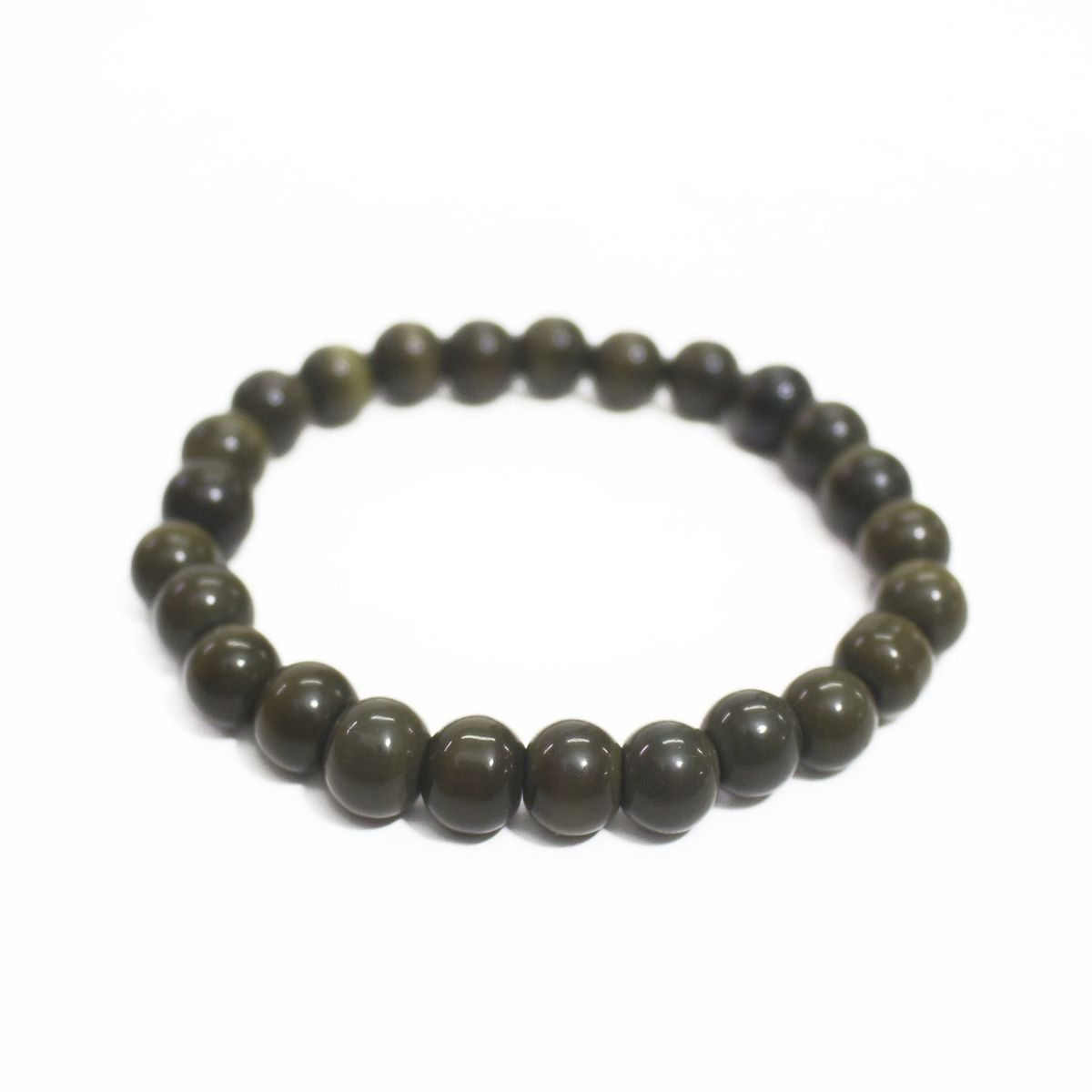 MANYA - Pulsera Piedra Ojo De Gato Grande De Hombre - Manya