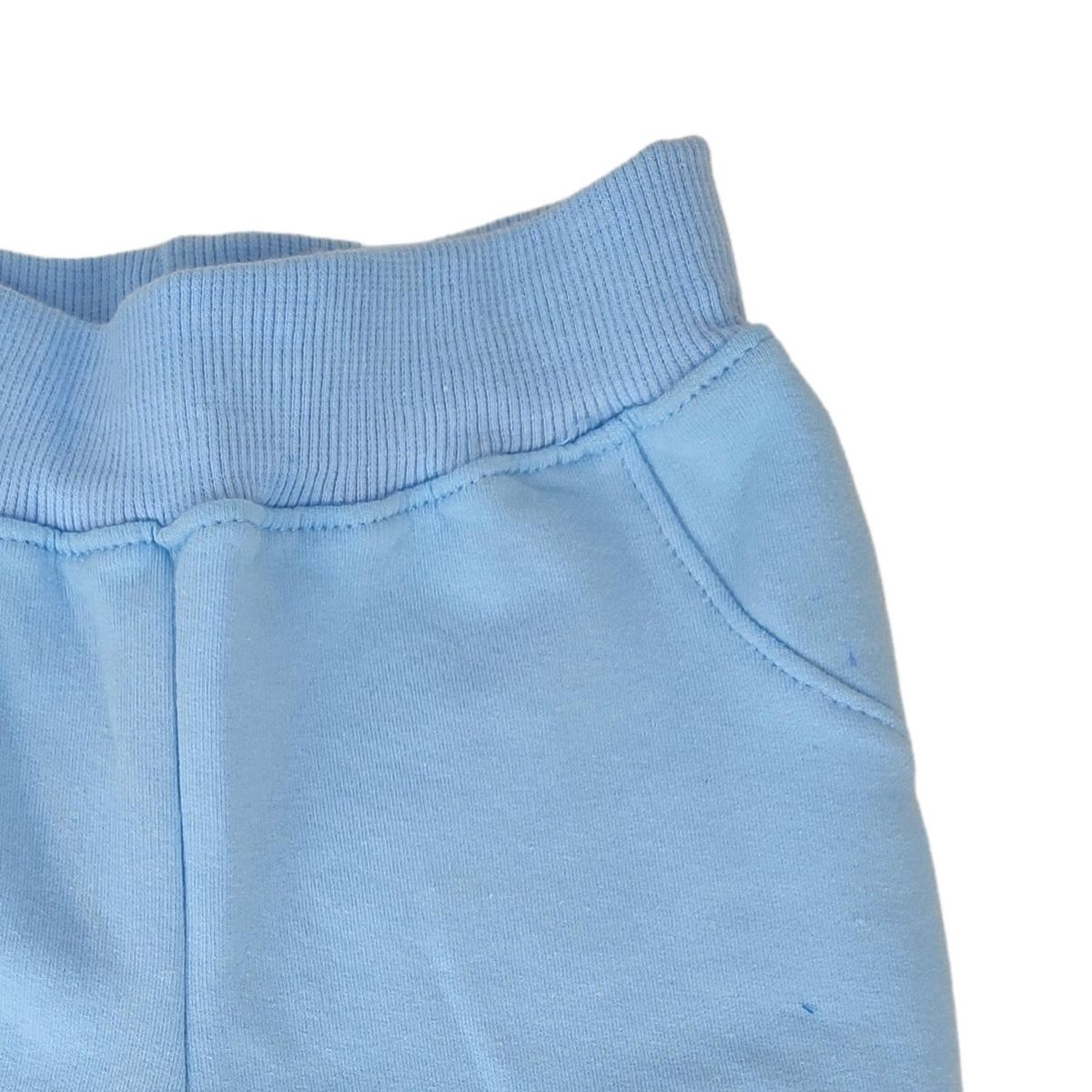 GENERICO - Pantalon Bebe jogger - French Terry - Celeste