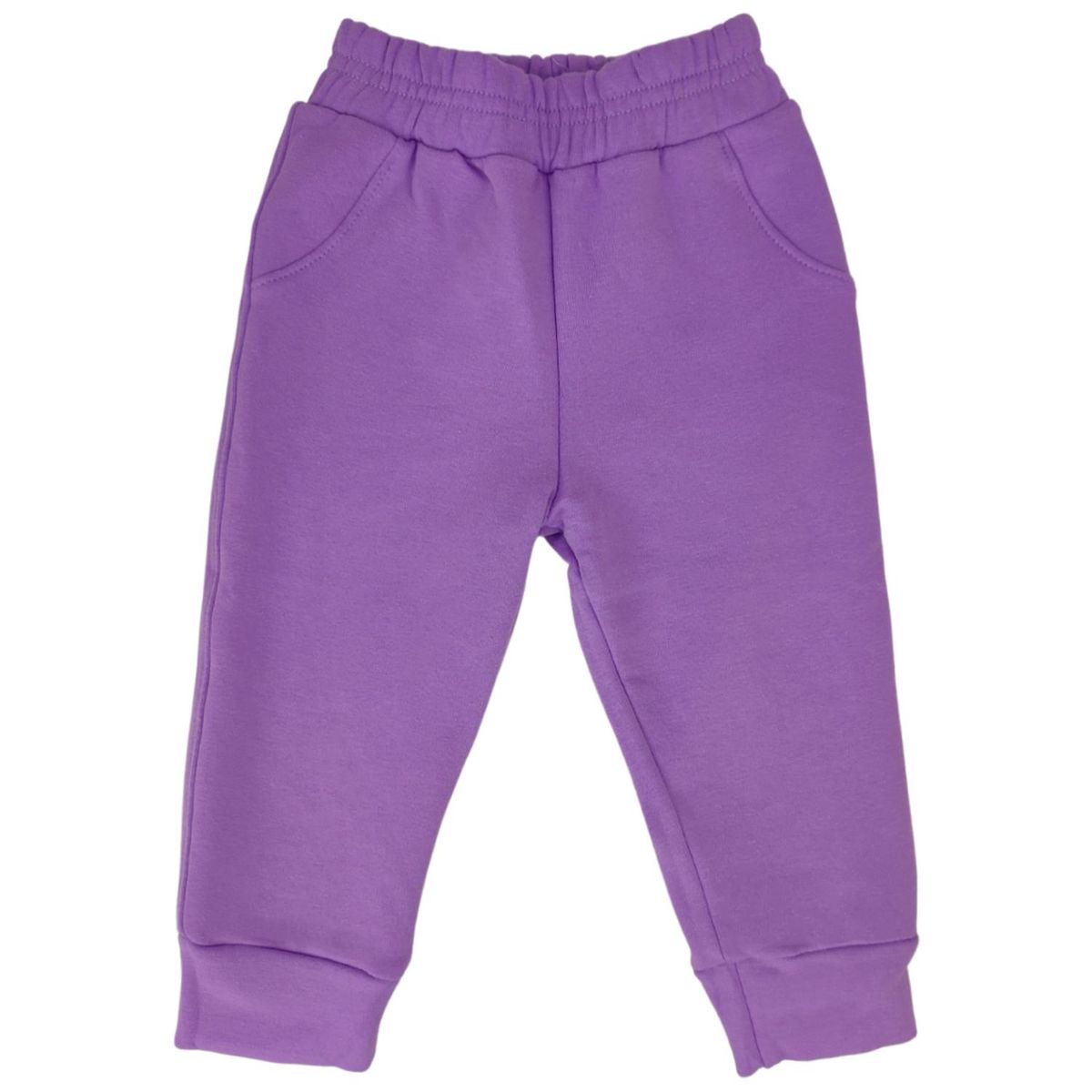 GENERICO - Pantalon Bebe jogger - French Terry - Lila