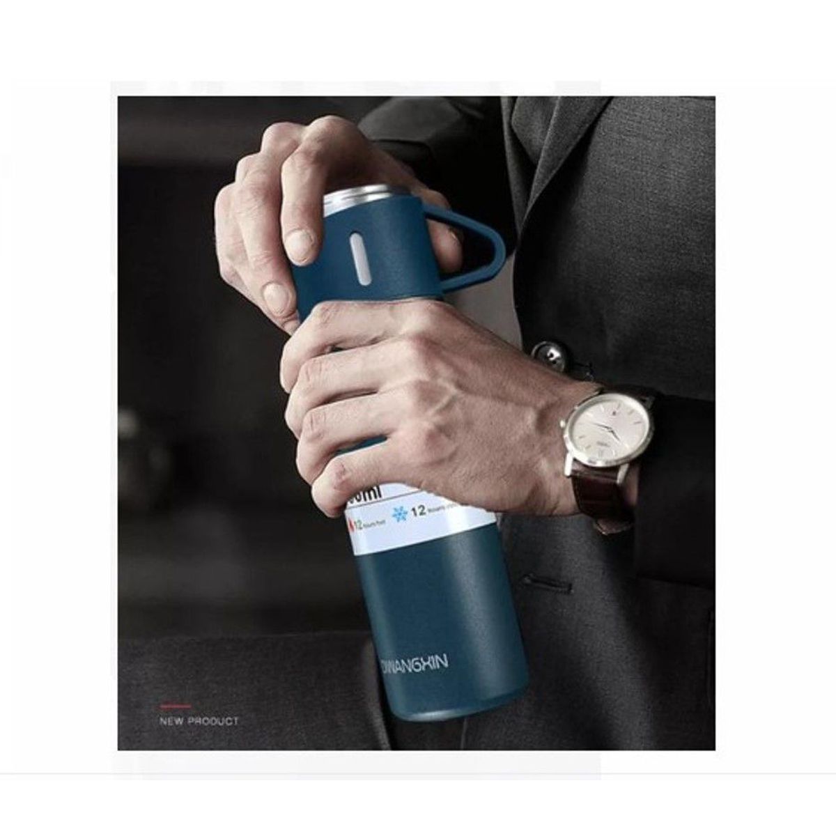 GENERICO - Termo 500 ml  azul de calidad