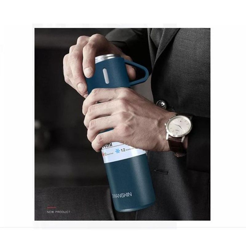 GENERICO - Termo 500 ml  azul de calidad