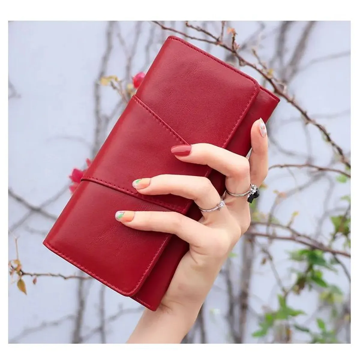 GENERICO - BILLETERA MUJER LARGA COMPACTA - HUMERPAUL