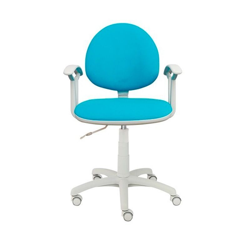 ZIYAZ - Silla De Oficina Ergonómica Nowy Styl Smart Lux Micro Celeste