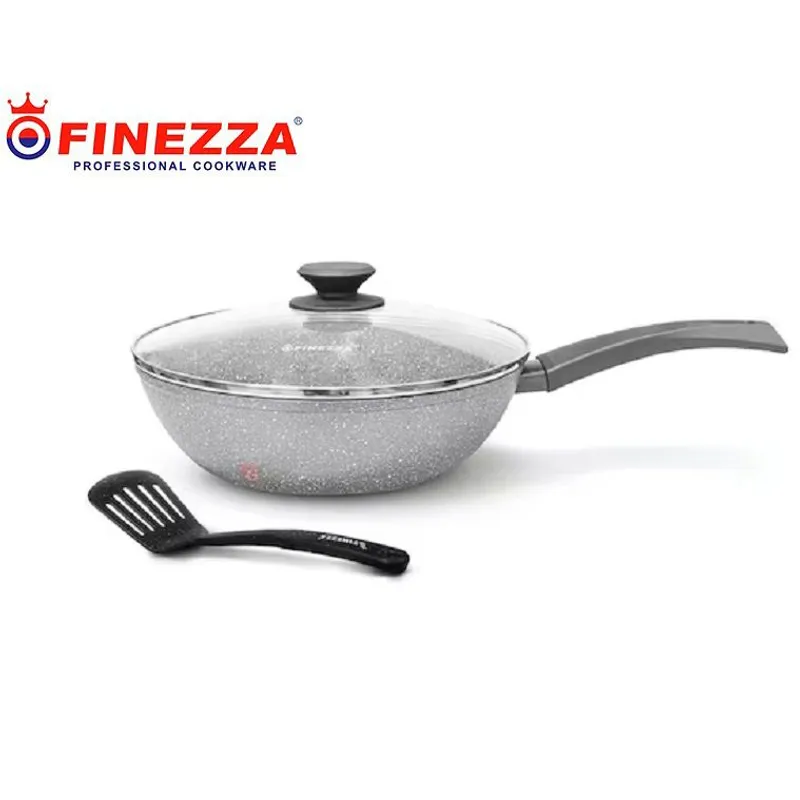 FINEZZA - Sarten con tapa para Induccion Finezza 24 cm con Espátula