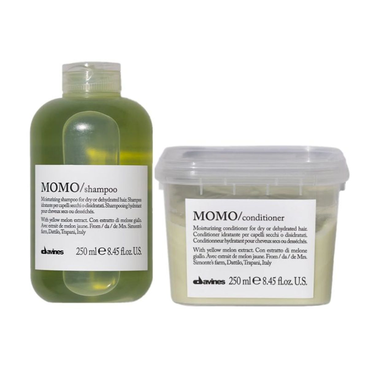 DAVINES - Davines Pack Momo - Shampoo 250ML  Acondicionador 250ML