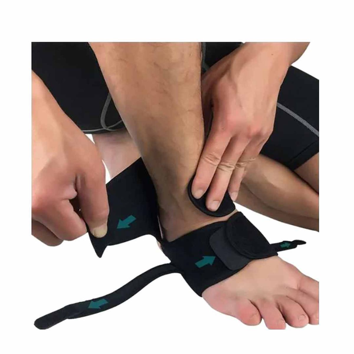 TODO FIT - Tobillera Ajustable de Neopreno Unisex  Soporte Ortopédico y Deportivo para Lesión de Tobillo