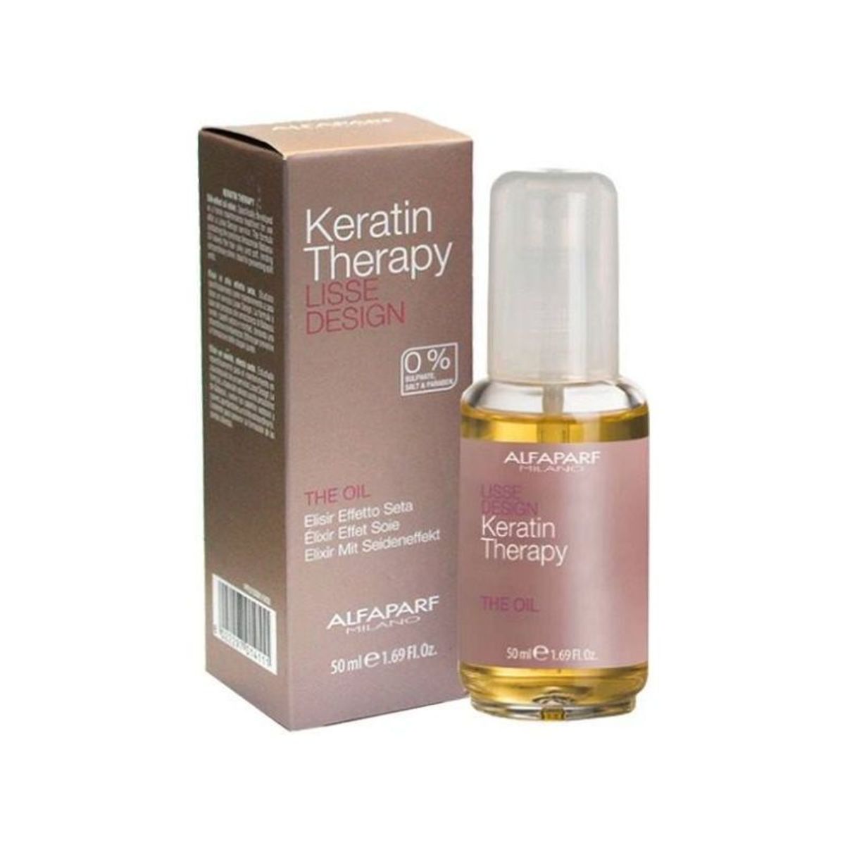 ALFAPARF MILANO - ALFAPARF Keratin Therapy - Oil Lisse Design 50ml