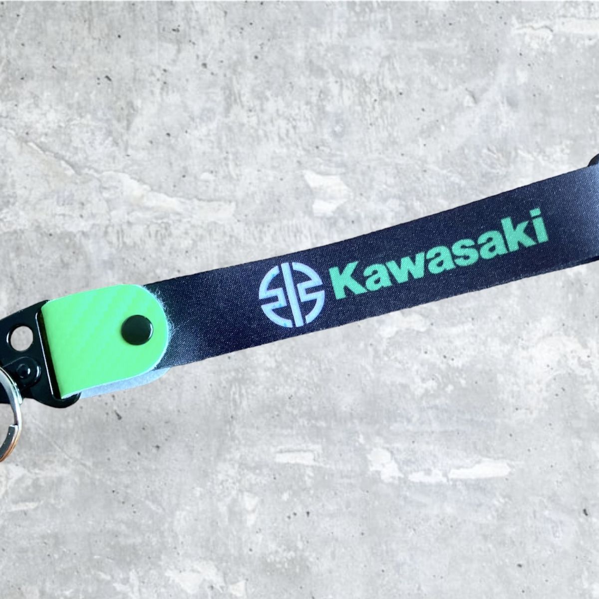 GENERICO - Llavero Kawasaki Lanyard KLR Pita Ninja Versys Llaves