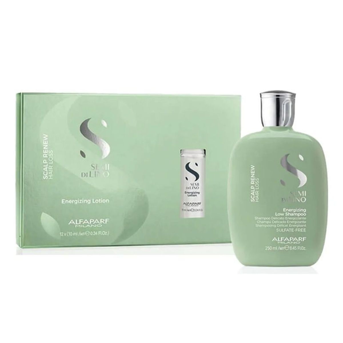ALFAPARF MILANO - ALFAPARF Semi Di Lino - Pack Energizing Shampoo  Ampolla Anticaída