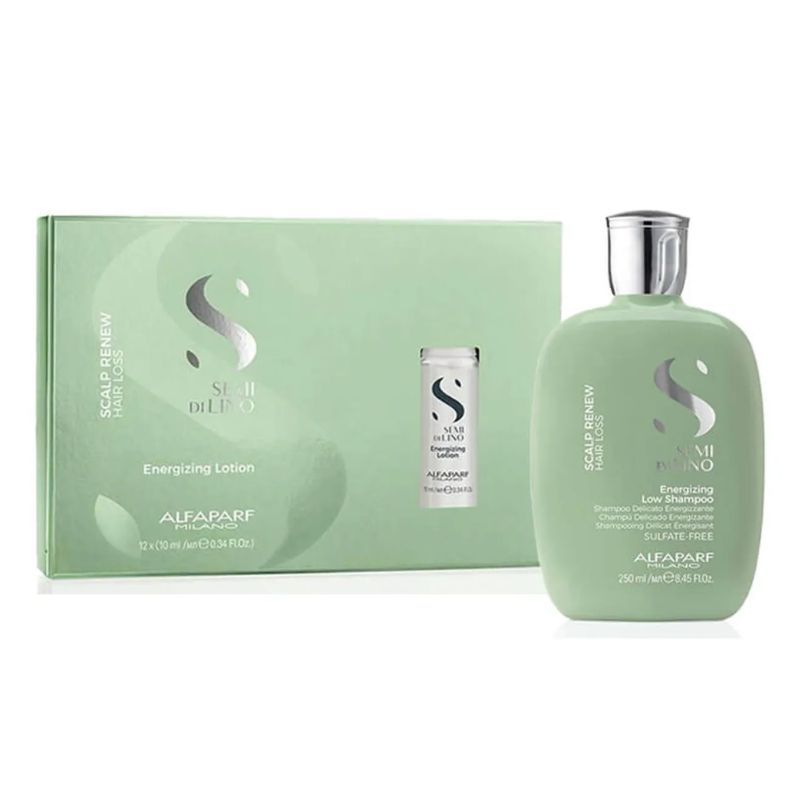 ALFAPARF MILANO - ALFAPARF Semi Di Lino - Pack Energizing Shampoo  Ampolla Anticaída