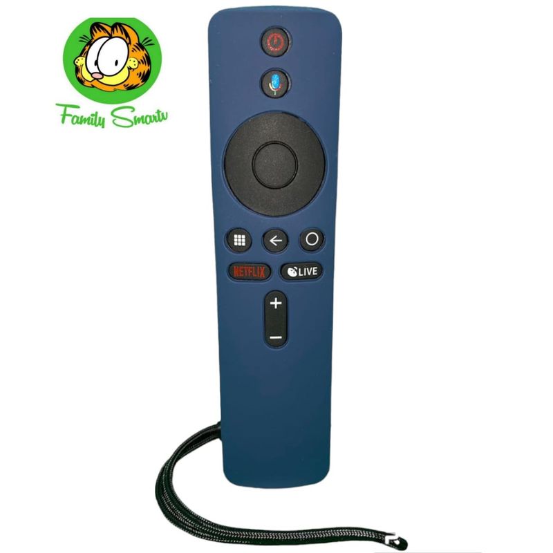 SIKAI - Funda Para Control Remoto Xiaomi Mi Box S 4k 2019 Amarrilo Azul Marino