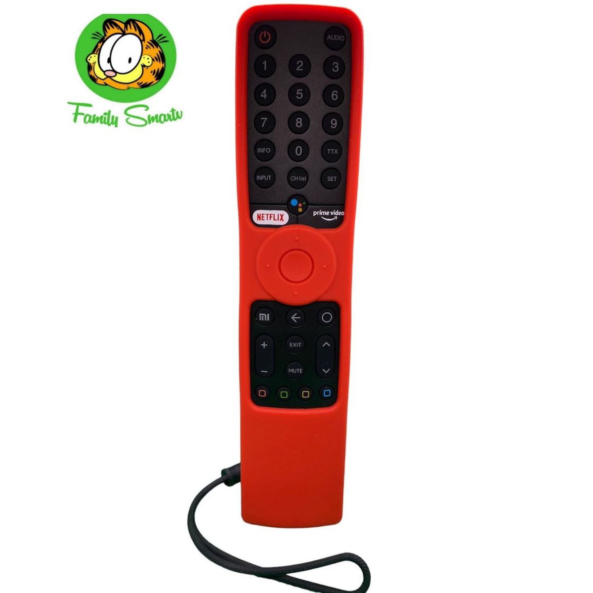 SIKAI - Funda de silicona a prueba de golpes para Xiaomi XMRM-19 Rojo