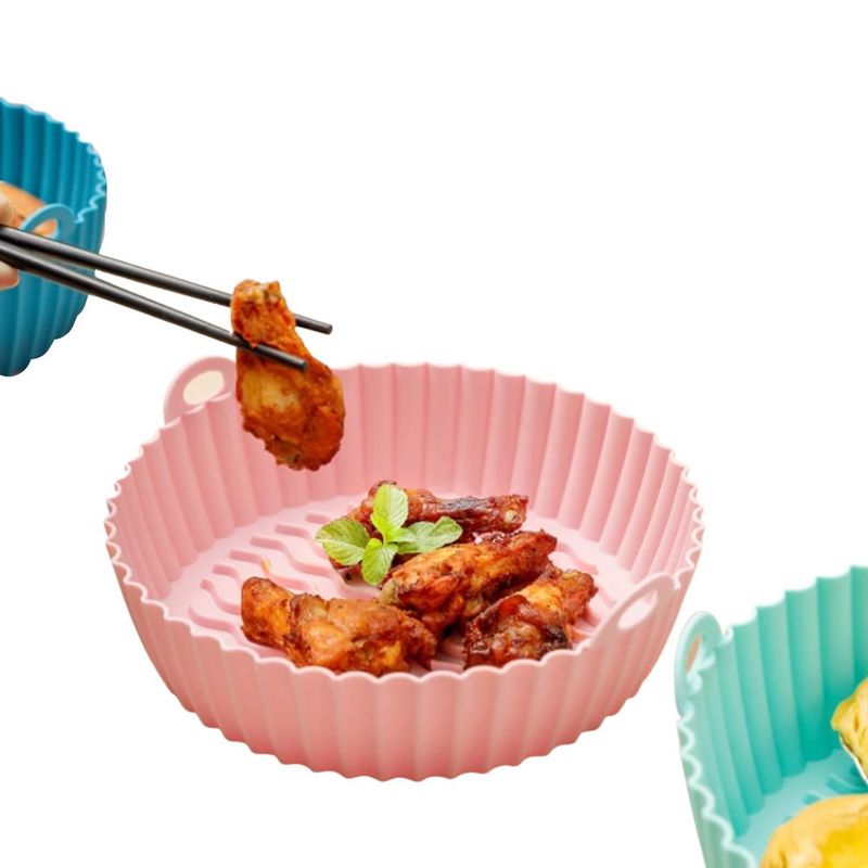 HYGGE - Bandeja de Silicona Antiadherente para Freidora de Aire