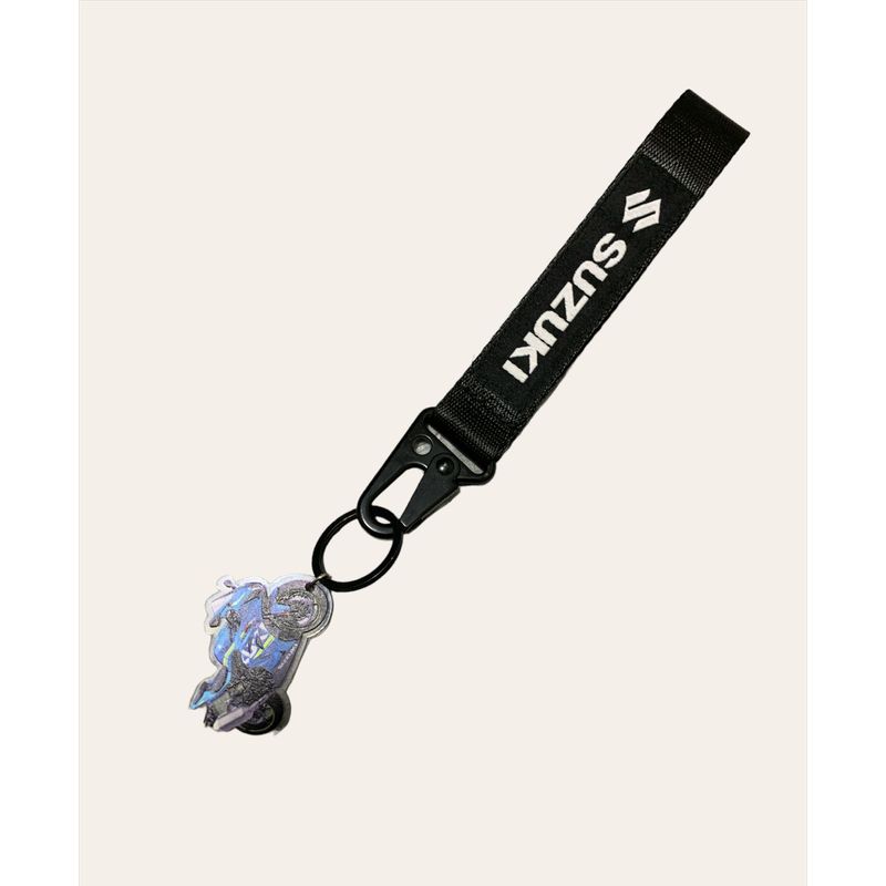 GENERICO - Llavero Lanyard Pita Suzuki 15cm