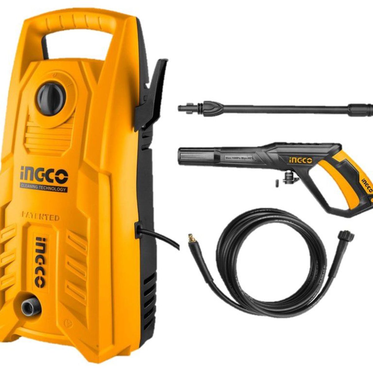INGCO TOOLS - Hidrolavadora Ingco 1400w 1900 Psi Autos, Camionetas.