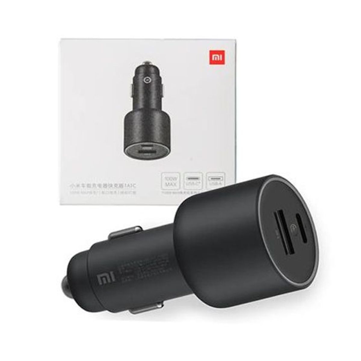 XIAOMI - Cargador de Auto Xiaomi 100W Dual Ultra Carga Rápida