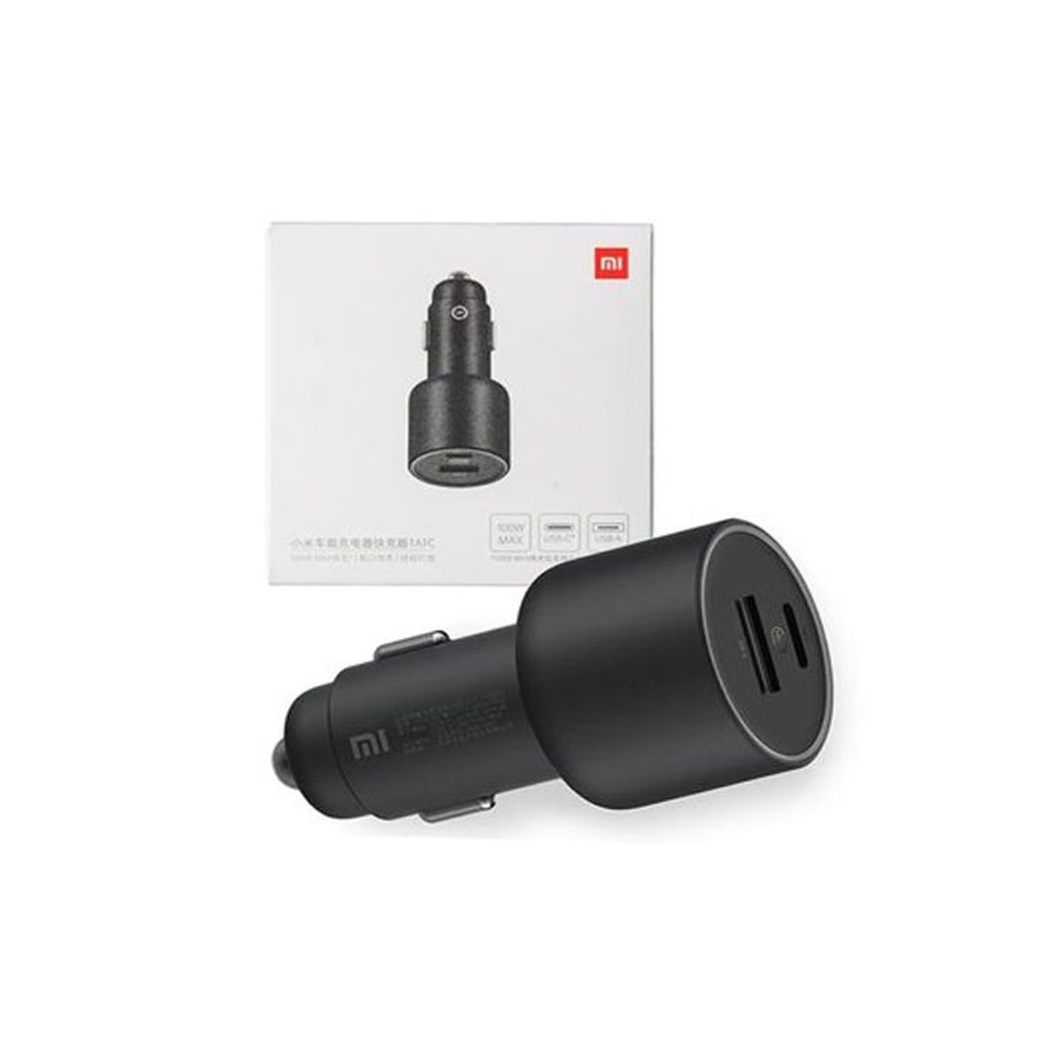 XIAOMI - Cargador de Auto Xiaomi 100W Dual Ultra Carga Rápida
