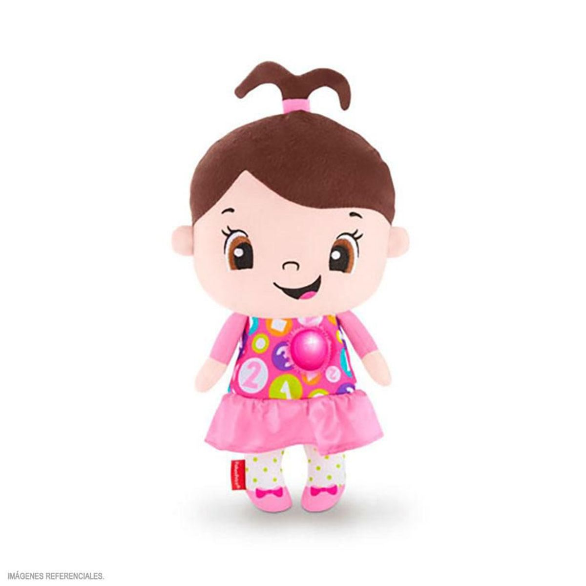 FISHER PRICE - FISHER PRICE MI PRIMERA MUÑECA DE APRENDIZAJE