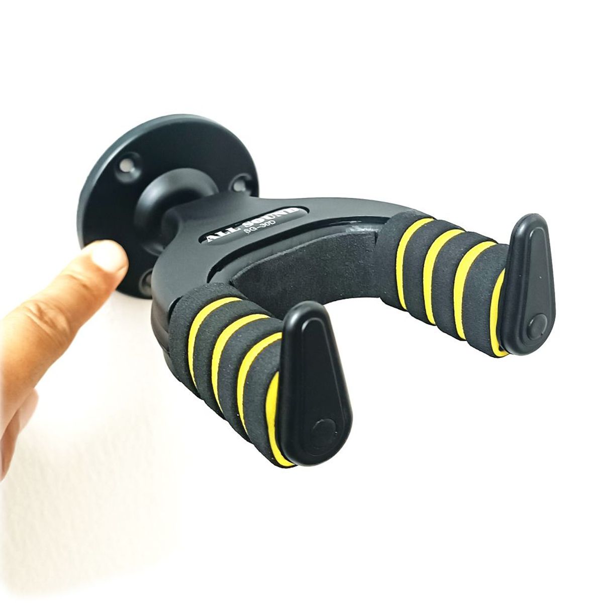 ALL SOUND - Soporte de guitarra de pared resistente SG-30D