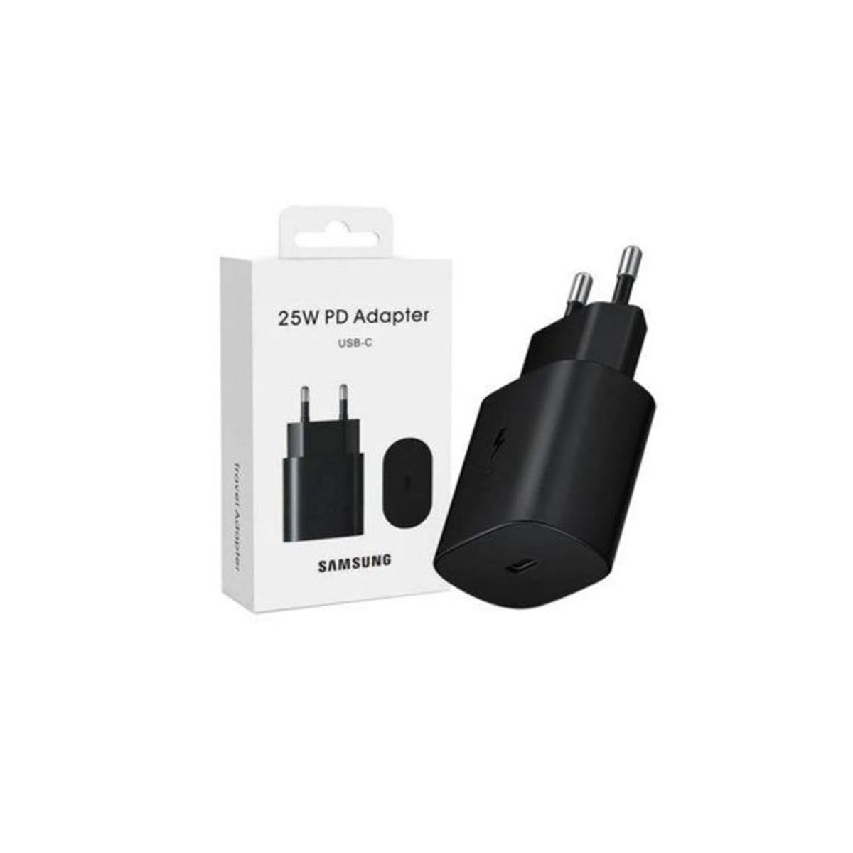 SAMSUNG - Adaptador 25W Samsung Carga Super Rapida Negro