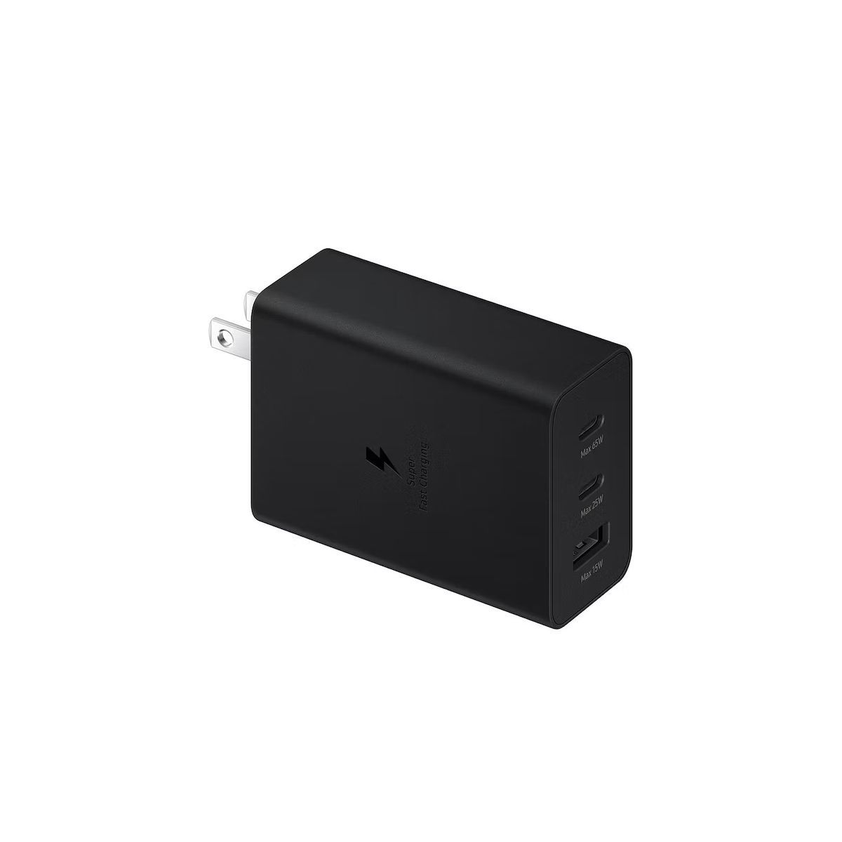 SAMSUNG - Adaptador Samsung Power Trio 65W PD - Negro