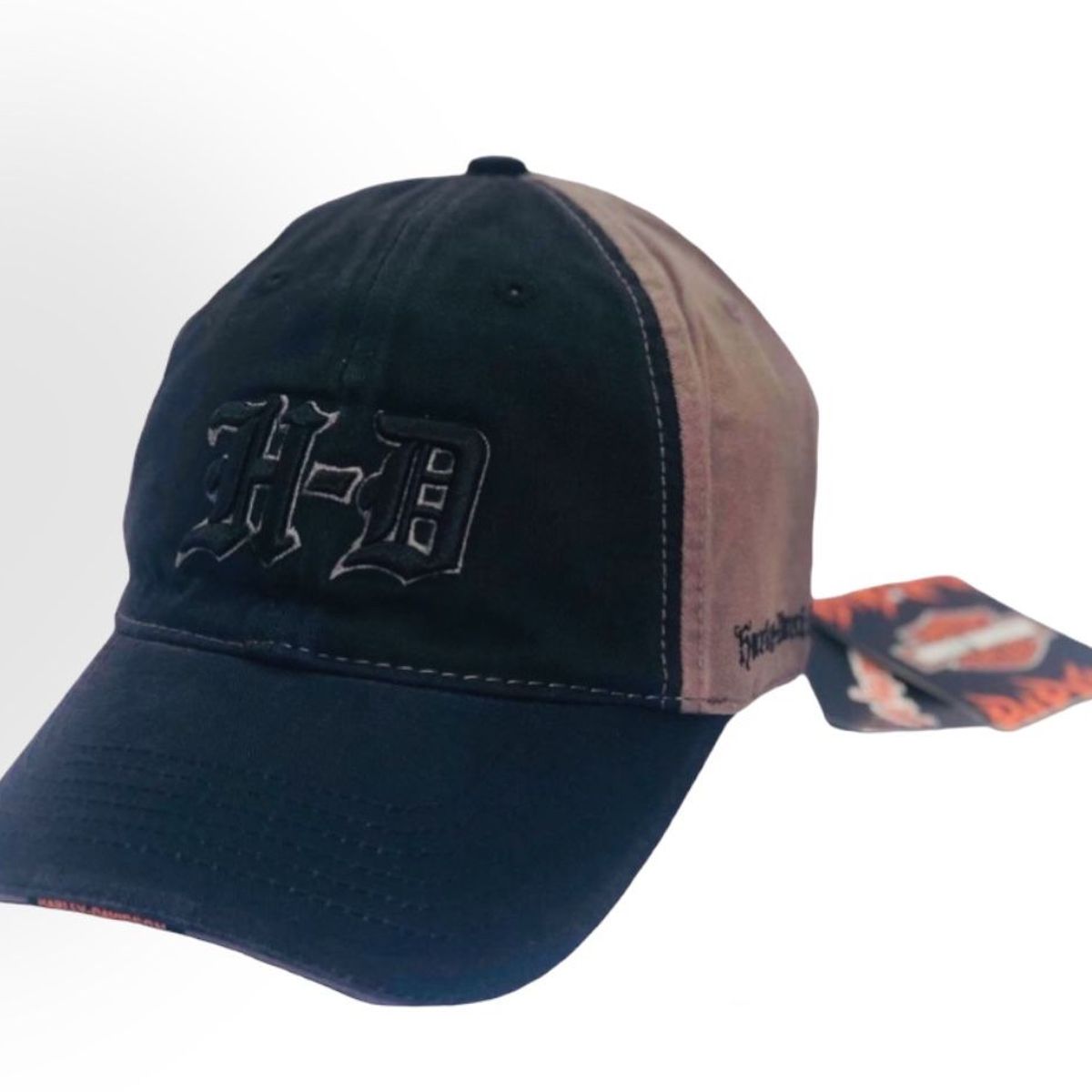 HARLEY DAVIDSON - Gorra Harley Davidson Original de USA para Motocicleta Negro Etiqueta