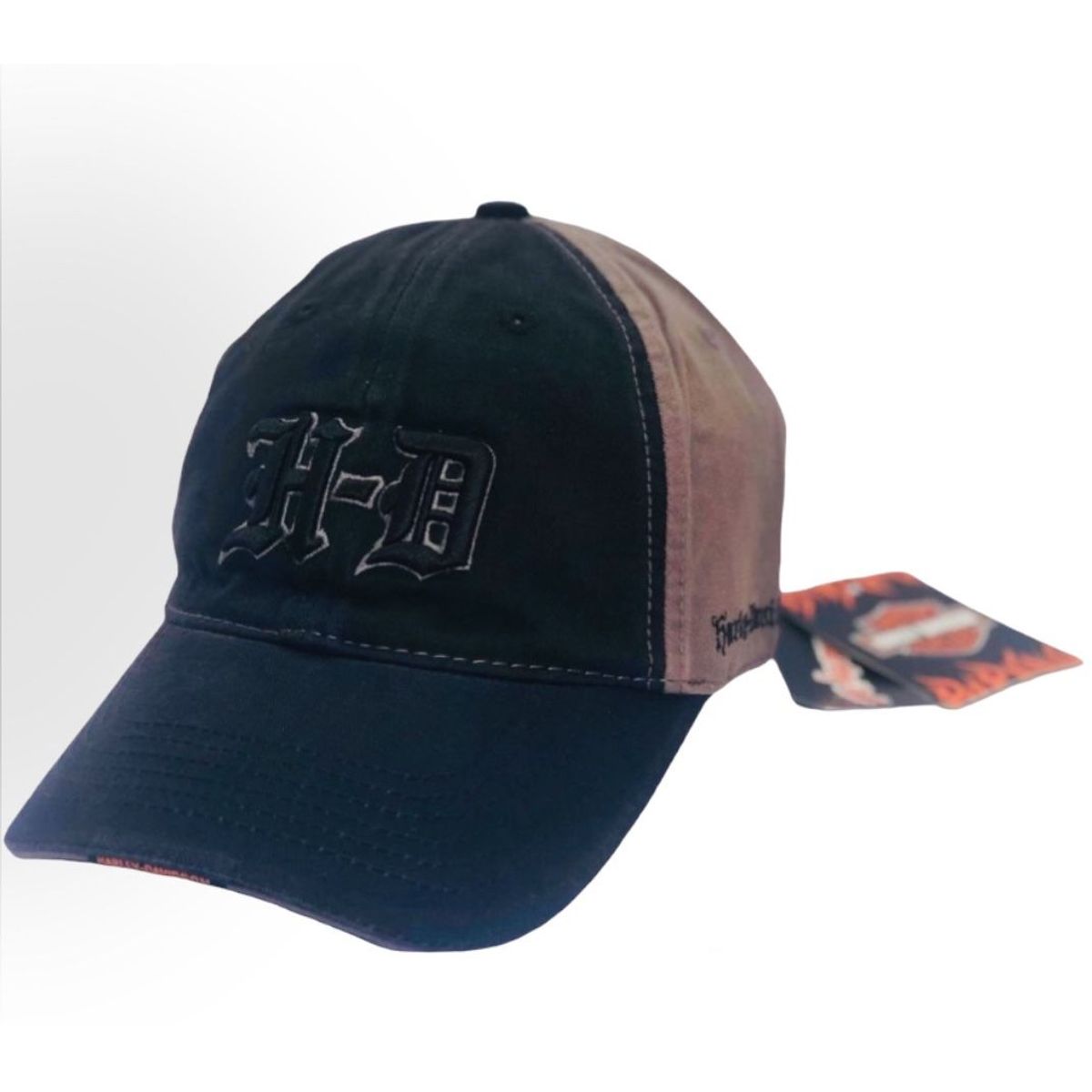 HARLEY DAVIDSON - Gorra Harley Davidson Original de USA para Motocicleta Negro Etiqueta