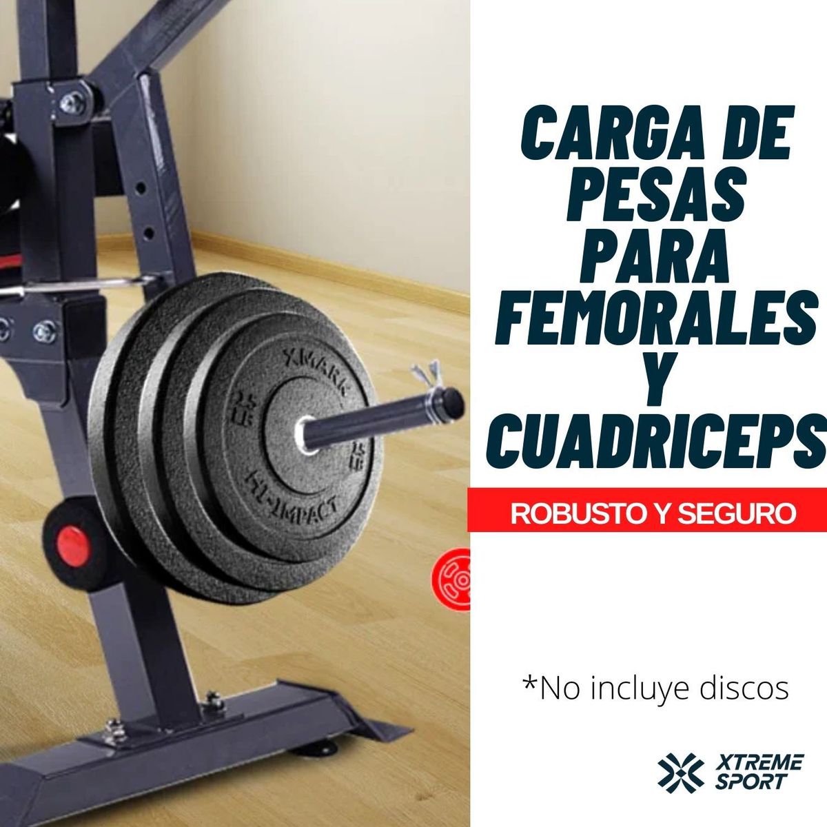 XTREME SPORT - Banca de Pesas Entrenamiento Iron Gym