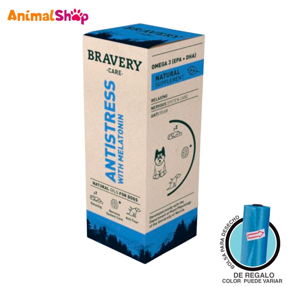 BRAVERY - Aceite De Cuidado Antiestrés Bravery 500Ml