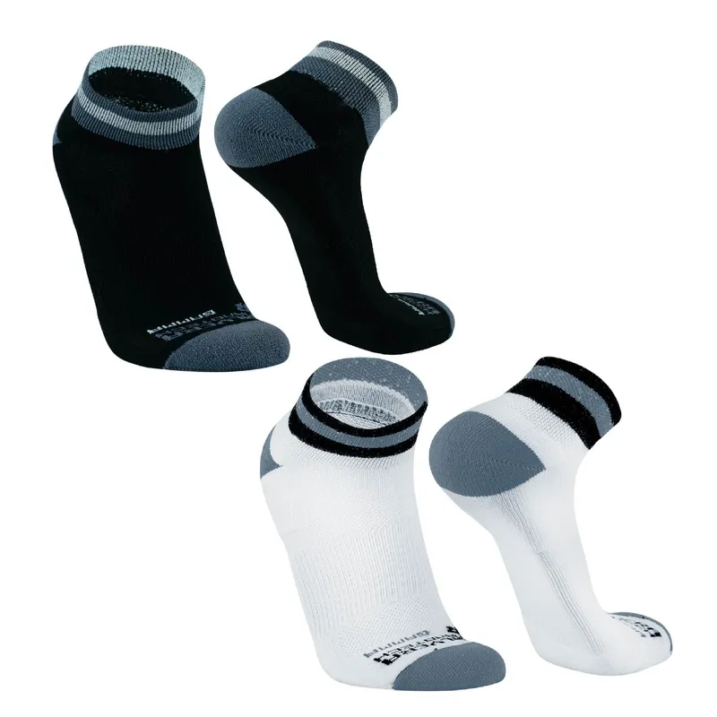 SILVERA NANOTECH - Medias Deportivas de Compresion para Hombre y Mujer, 2 Pack-GAMMA