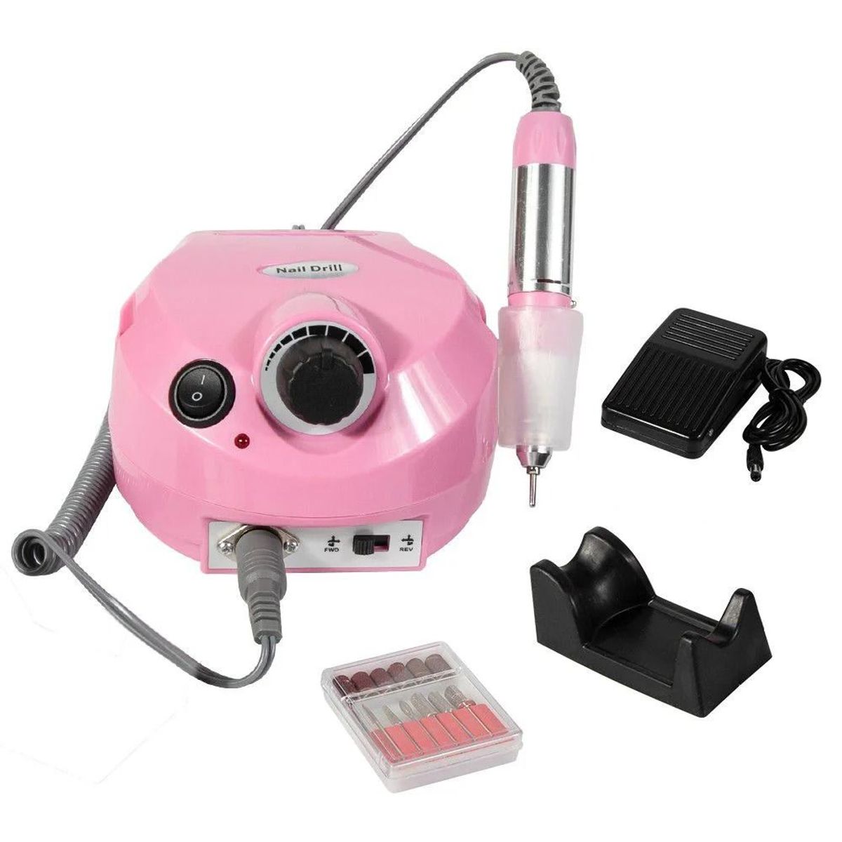OEM - Pulidor Manicura y Pedicura con Lima Eléctrica Cortador 20W 35000 RPM