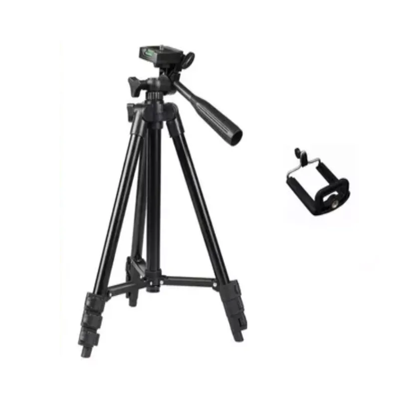 GENERICO - Trípode Negro 1.02 MT + Soporte Celular.