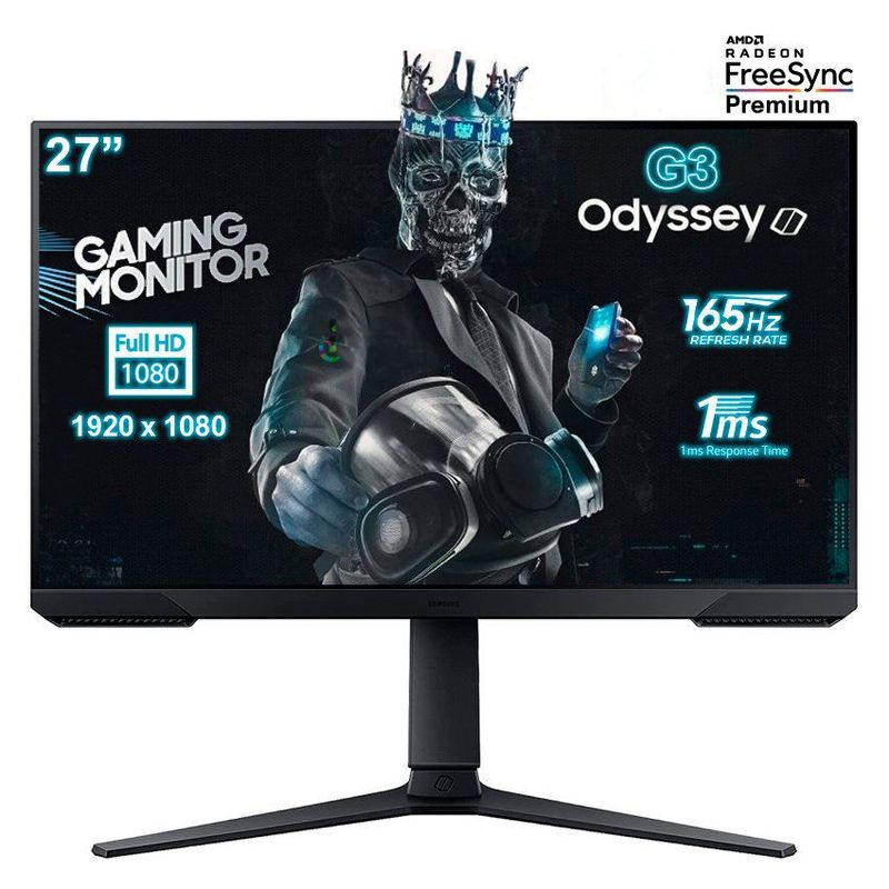 SAMSUNG - MONITOR SAMSUNG LS27AG320NLXPE 27 165hz 1Ms FreeSync PREMIUN