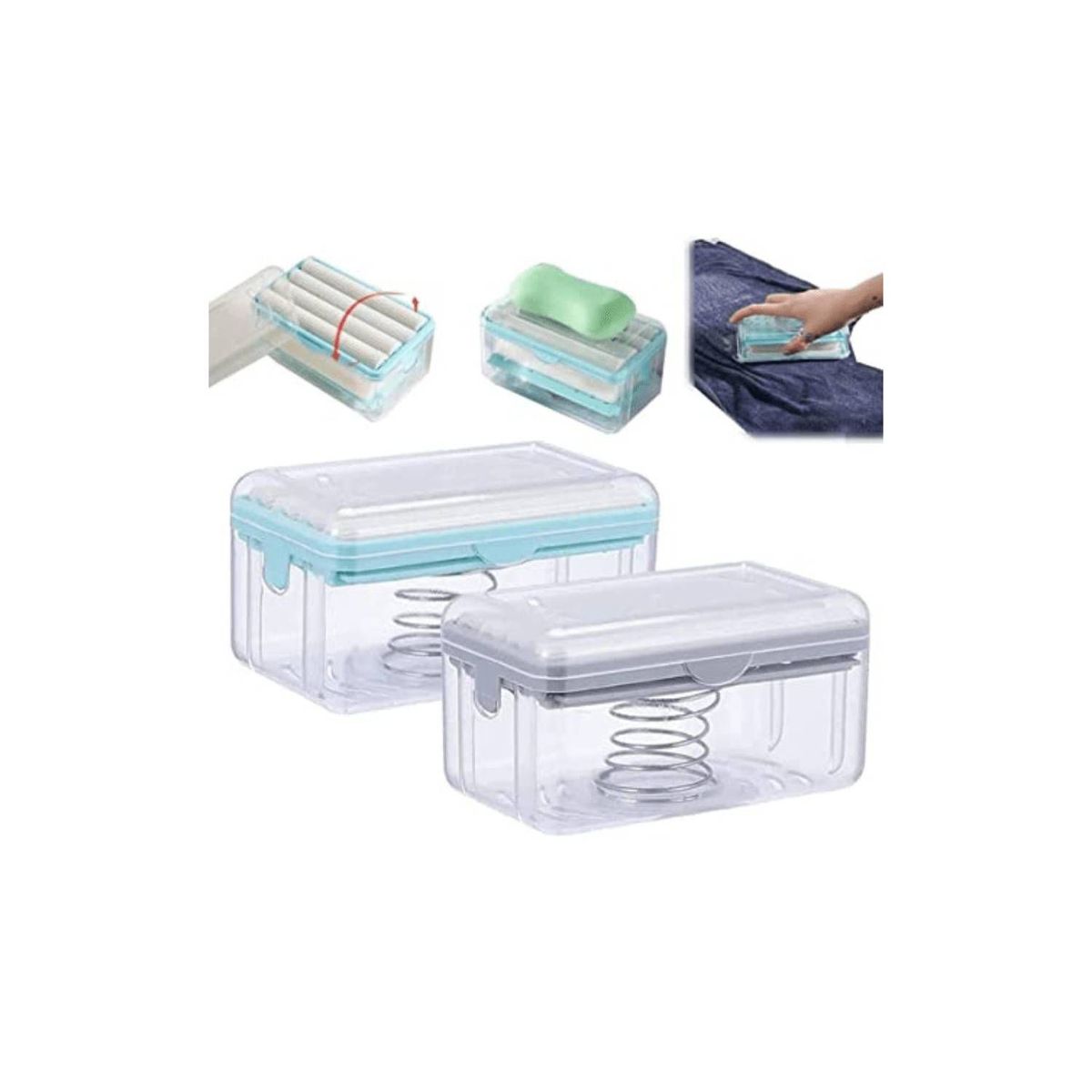 GENERICO - Jabonera con Rodillos Práctic